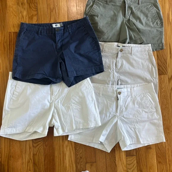 Old Navy Khaki Shorts Lot - Picture 1 of 6